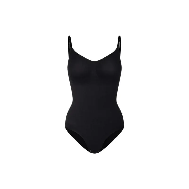 Seamless Contour Fit Bodysuit  Soft Fabric for a Smooth Silhouette