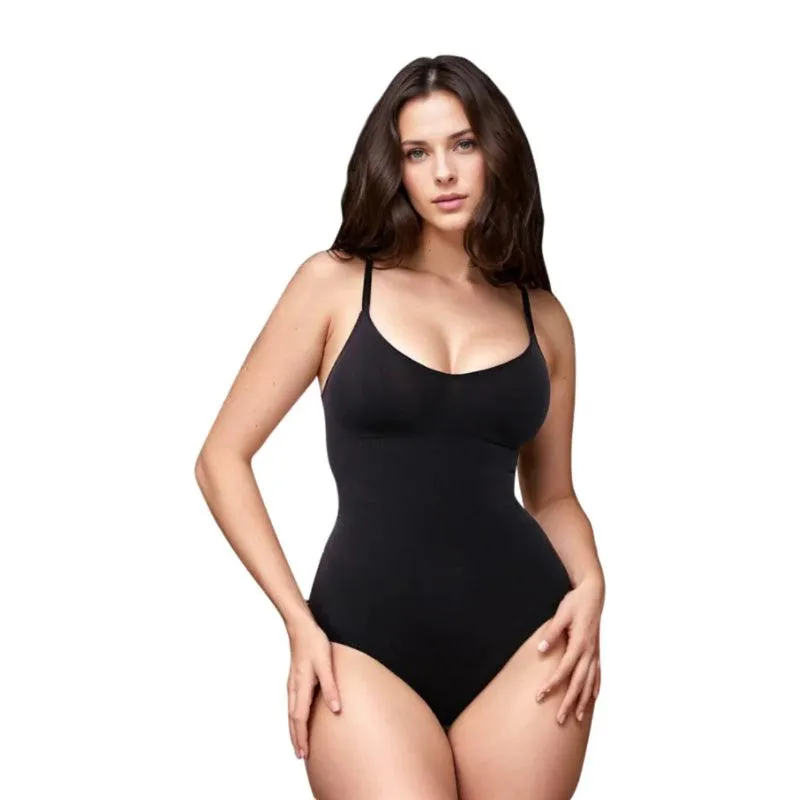 Seamless Contour Fit Bodysuit  Soft Fabric for a Smooth Silhouette