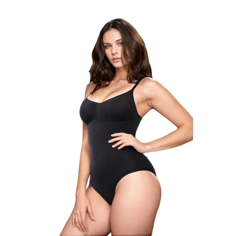Seamless Contour Fit Bodysuit  Soft Fabric for a Smooth Silhouette