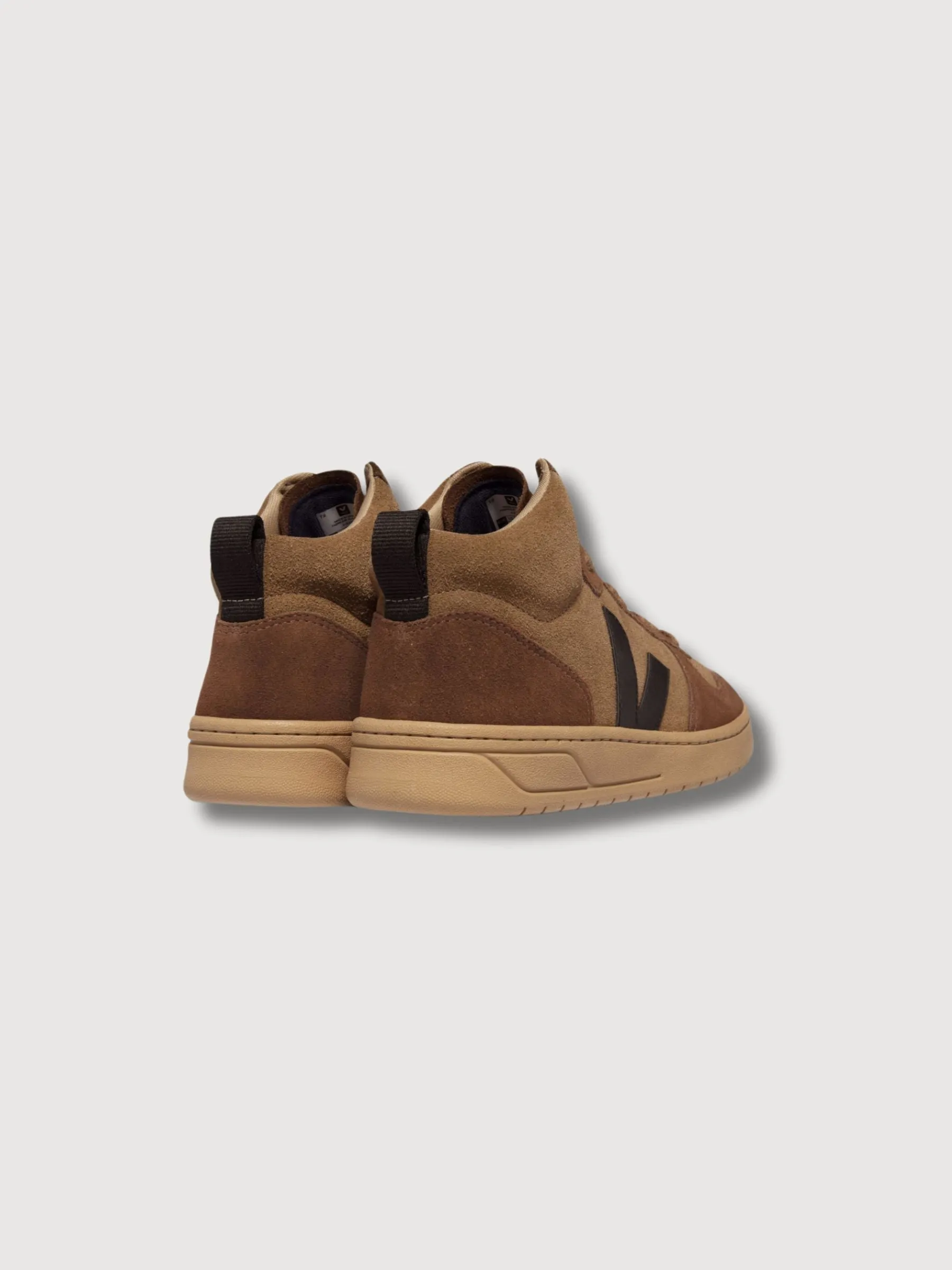 Shoes V-15 Brown_Black In Sustainable Leather | Veja