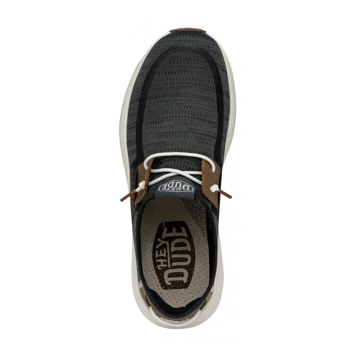 Sneakers Uomo Hey Dude Sirocco Grigio Scuro