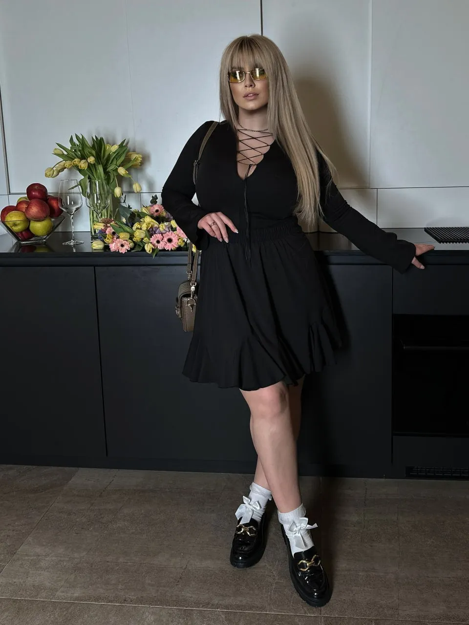 Soft fabric skirt