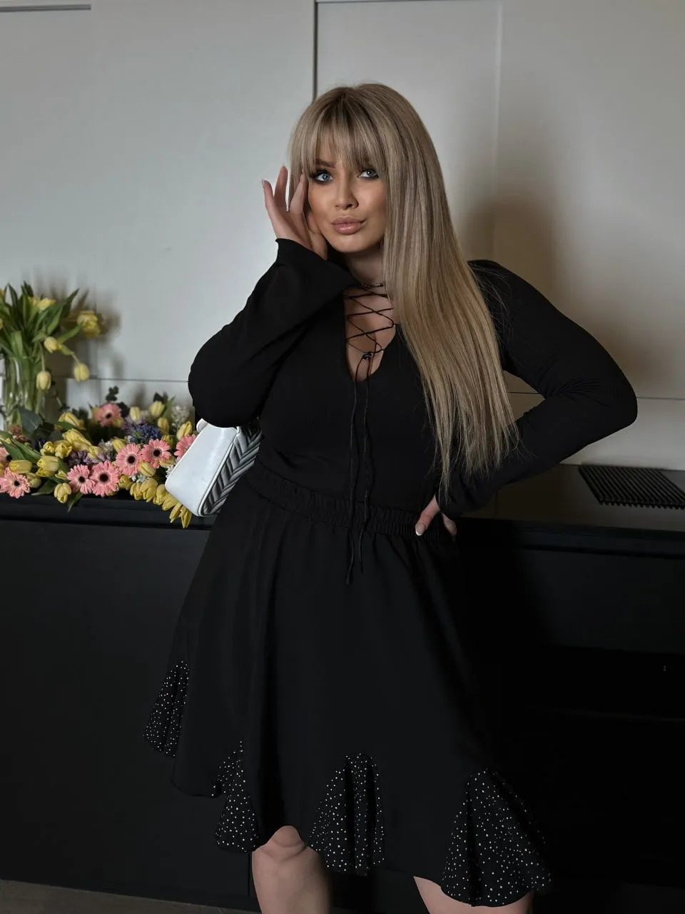 Soft fabric skirt