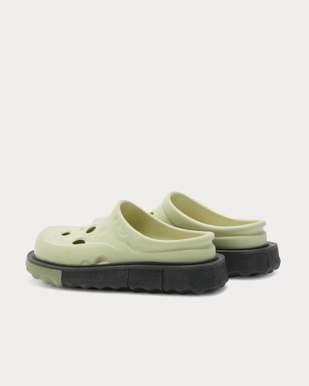Spongesole Meteor Slipper Green / Black Slip Ons