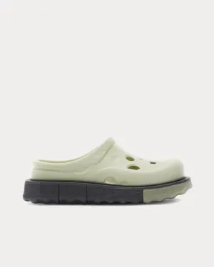 Spongesole Meteor Slipper Green / Black Slip Ons