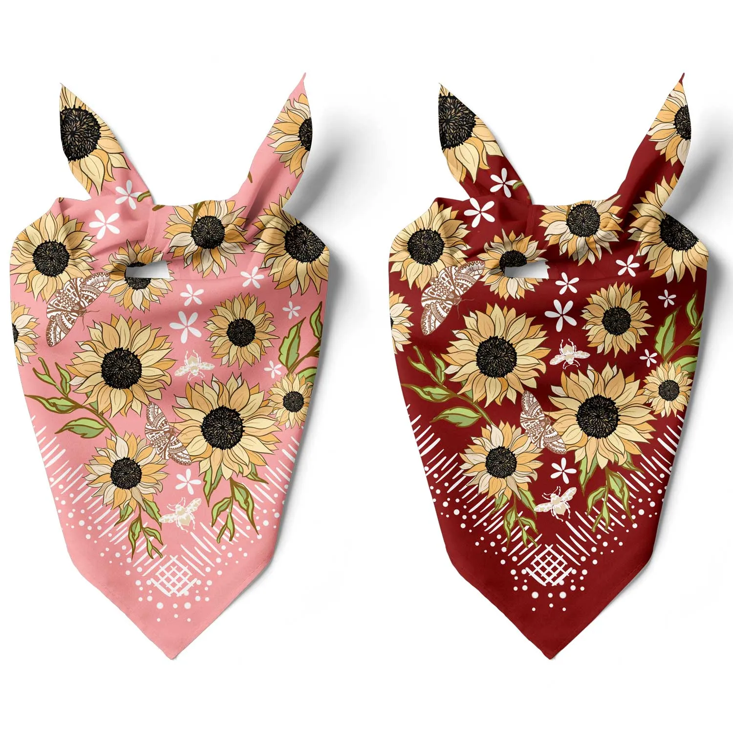 Sunflower Fields Bandana
