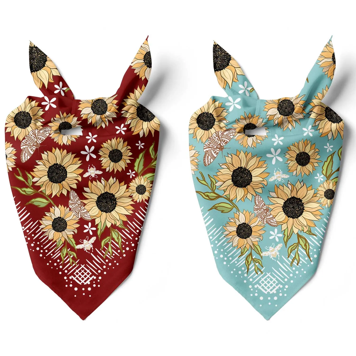 Sunflower Fields Bandana