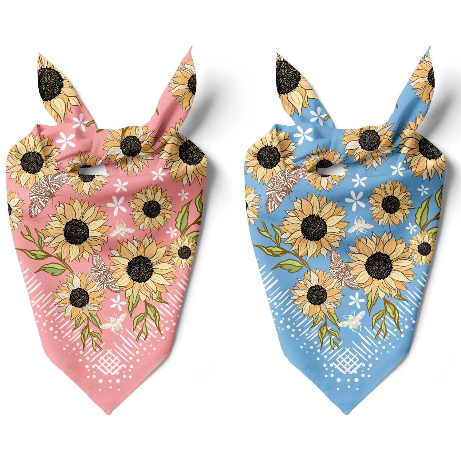 Sunflower Fields Bandana