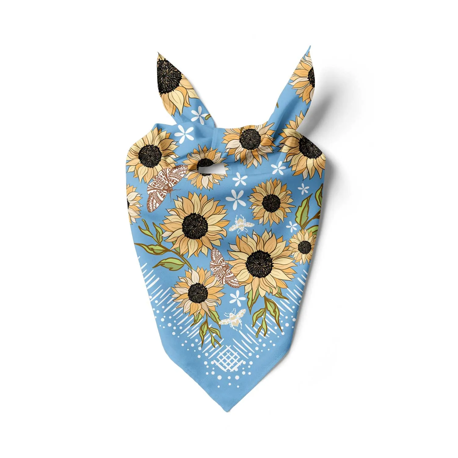 Sunflower Fields Bandana