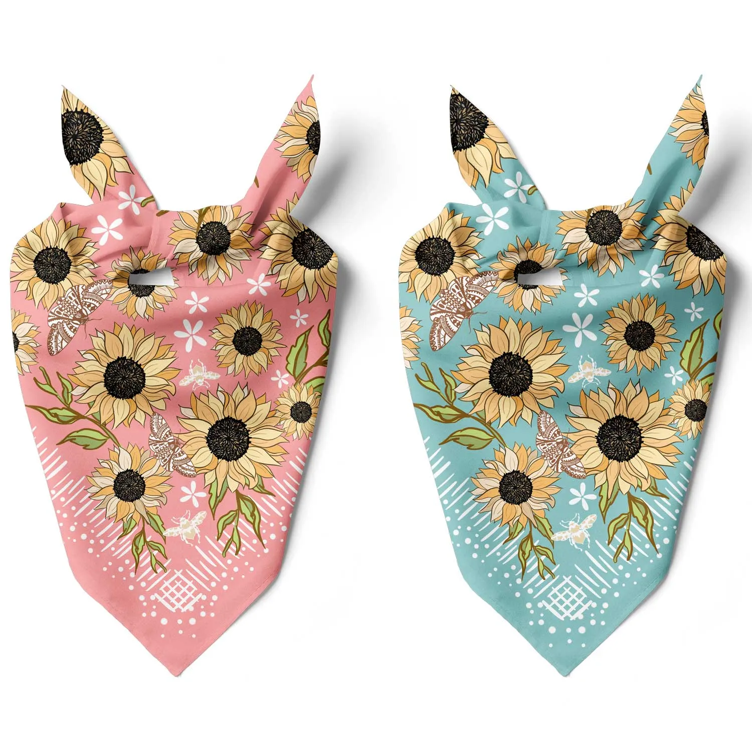 Sunflower Fields Bandana