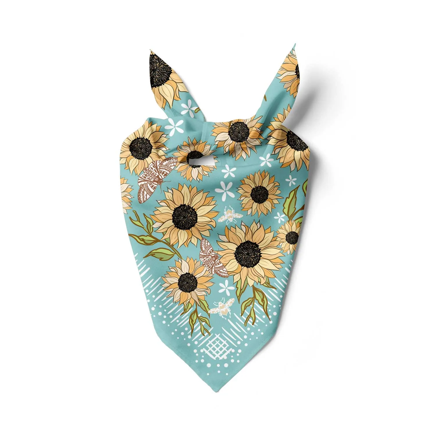 Sunflower Fields Bandana