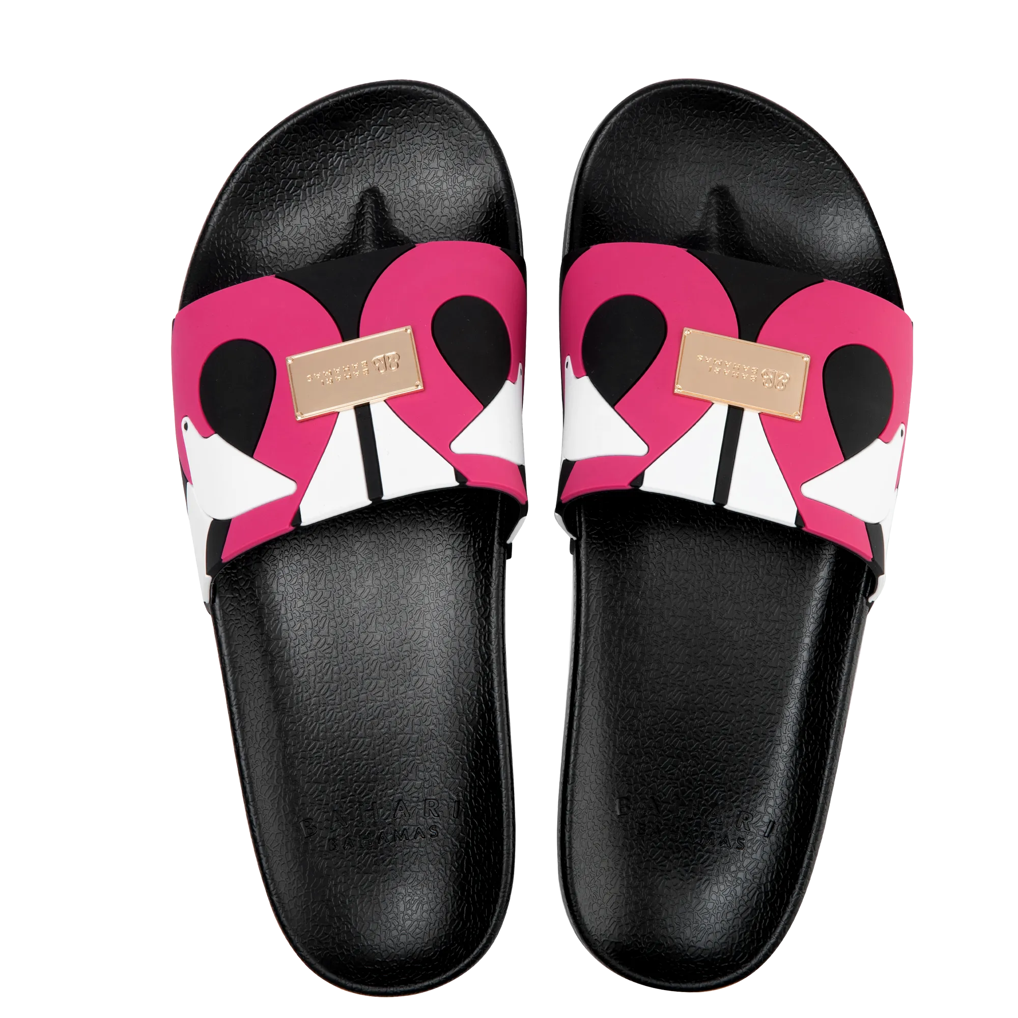 THE TERIDAE VIBES SLIDES- BLACK