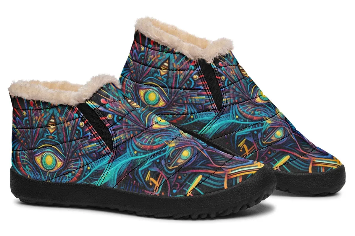 Third Eye Winter Slippers