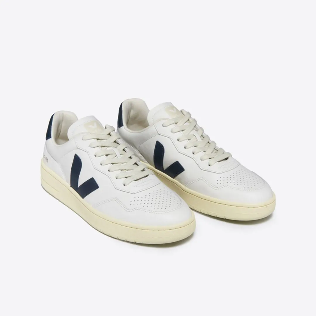 V-90 Leather Sneaker (White   Nautico)