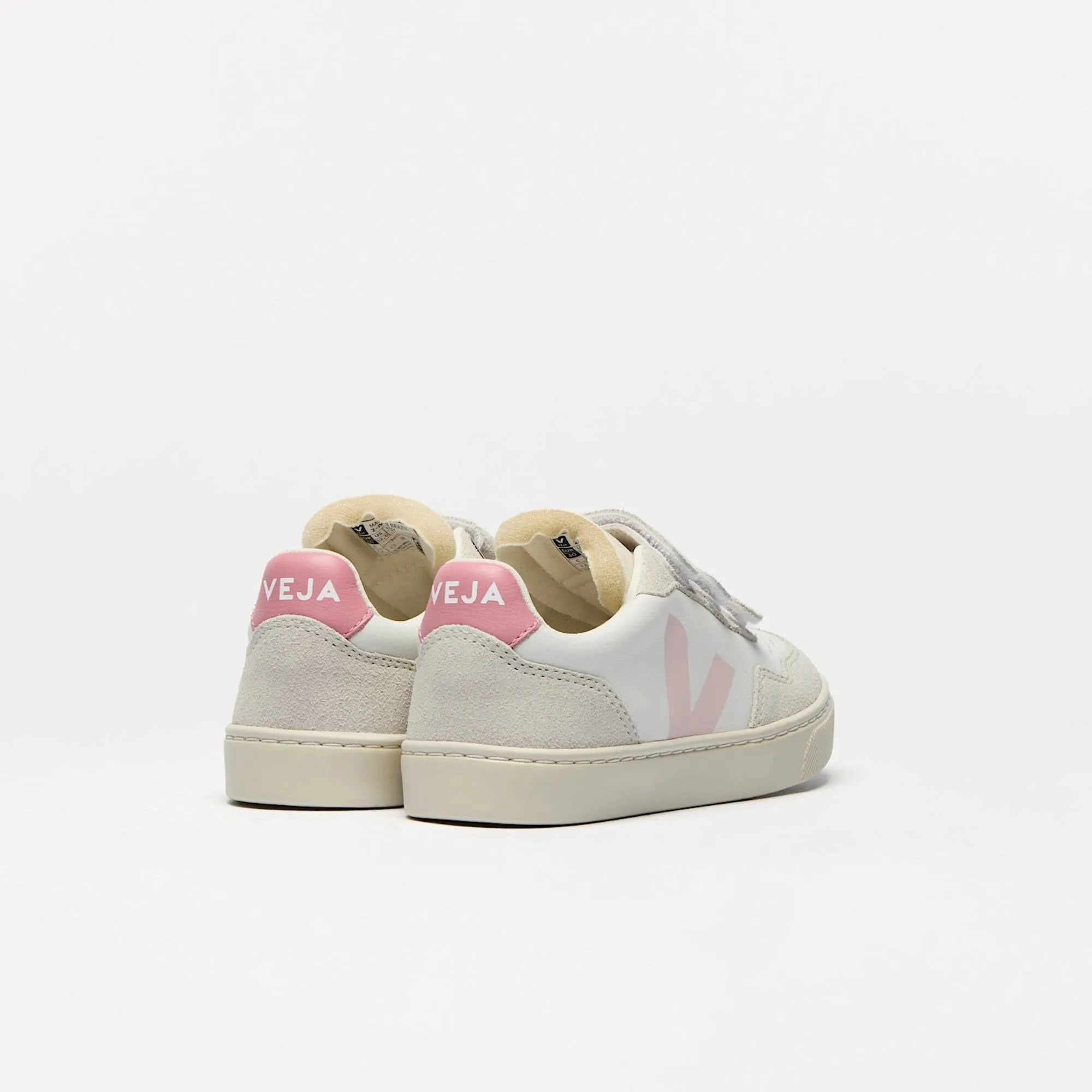 V-90 Leather Sneaker (White   Petale)