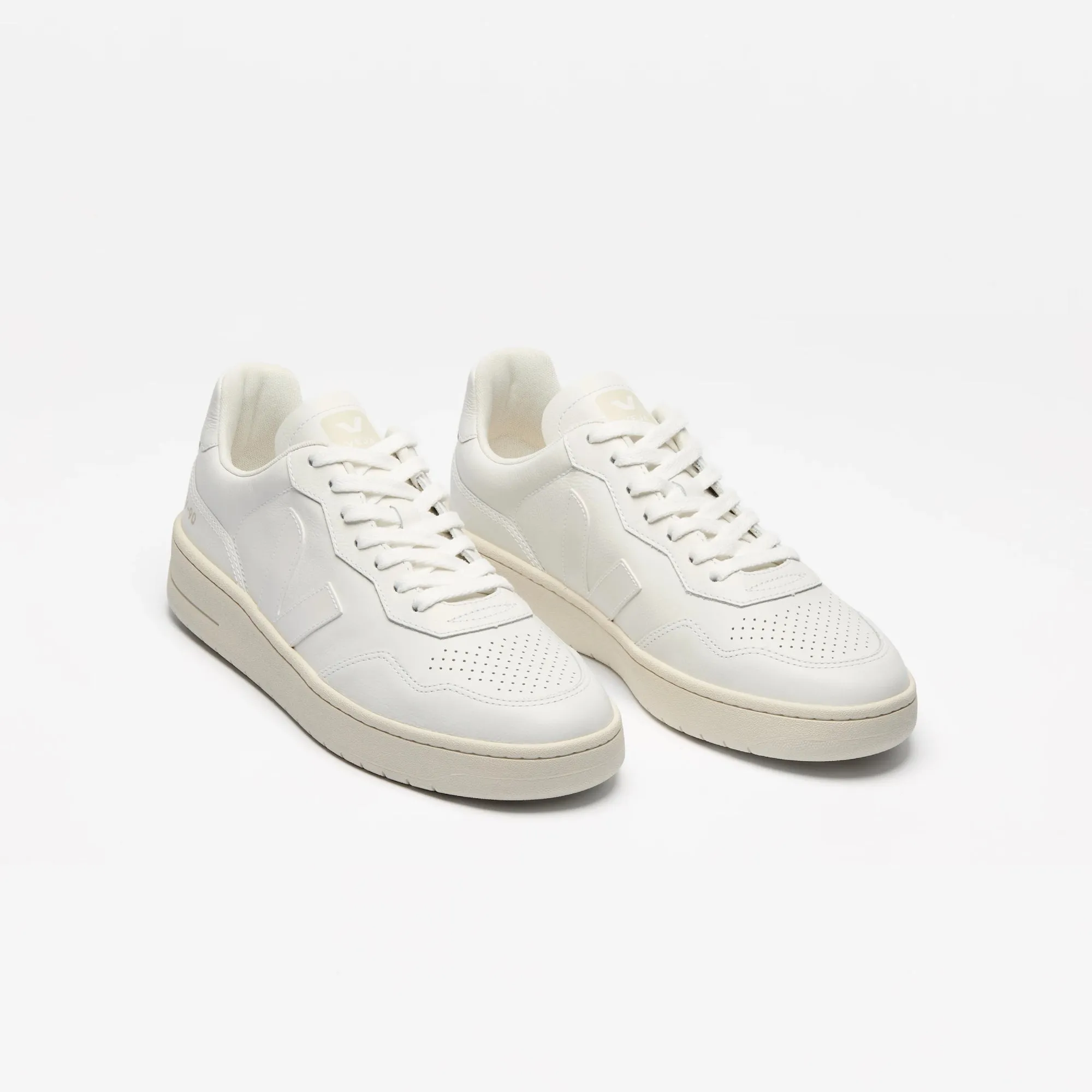 V-90 Leather Sneaker (White)