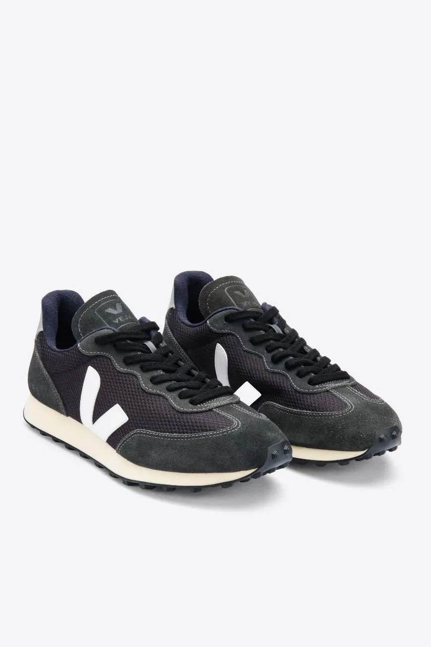 Veja - Rio Branco Alveomesh Sneaker, Black / White / Oxford Grey