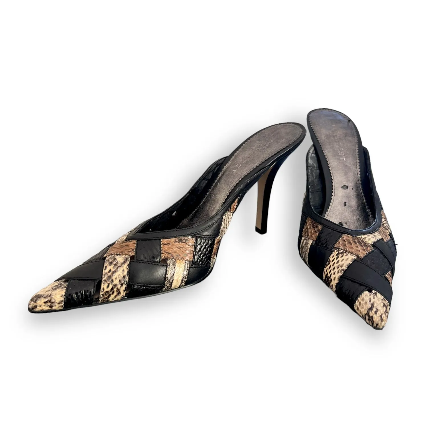 Vintage Nine West Snakeskin Heels