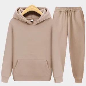 Women's Jogging Suit  Comfortable Fit  Soft Fabric  Stylish & Versatile  Beige